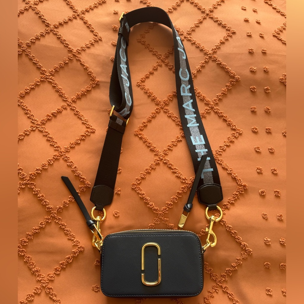 Marc Jacobs Snapshot Bag with Gold Hardware